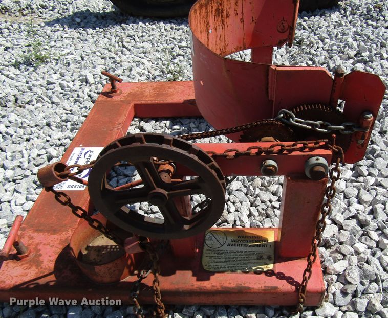 image for item DG8168 Forklift barrel dolly