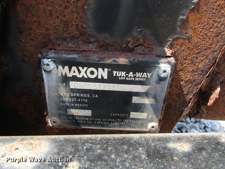 image for item DG8170 Maxon GPT end gate lift