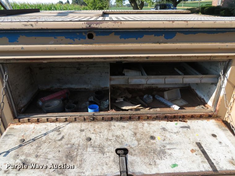 image for item DH1557 1984 Ford F250 Ext. Cab utility bed pickup truck