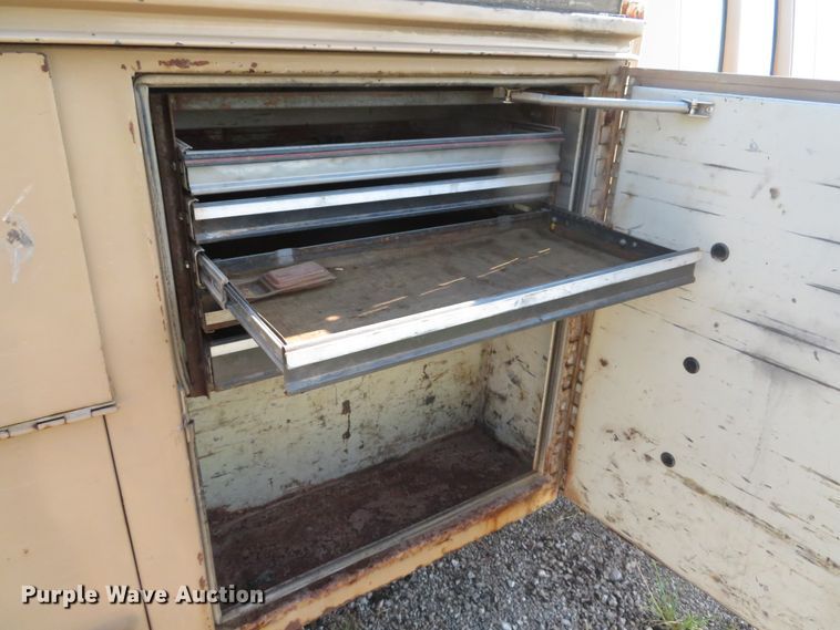 image for item DH1557 1984 Ford F250 Ext. Cab utility bed pickup truck