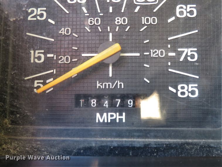 image for item DH1557 1984 Ford F250 Ext. Cab utility bed pickup truck