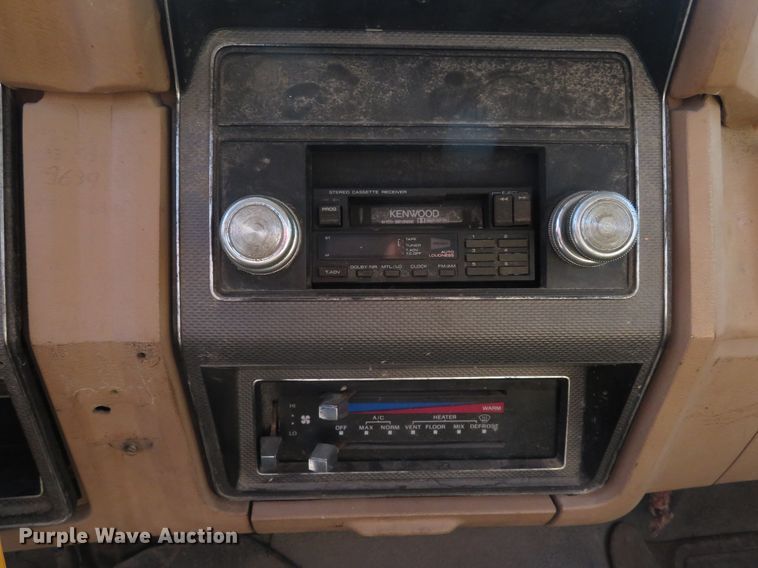 image for item DH1557 1984 Ford F250 Ext. Cab utility bed pickup truck