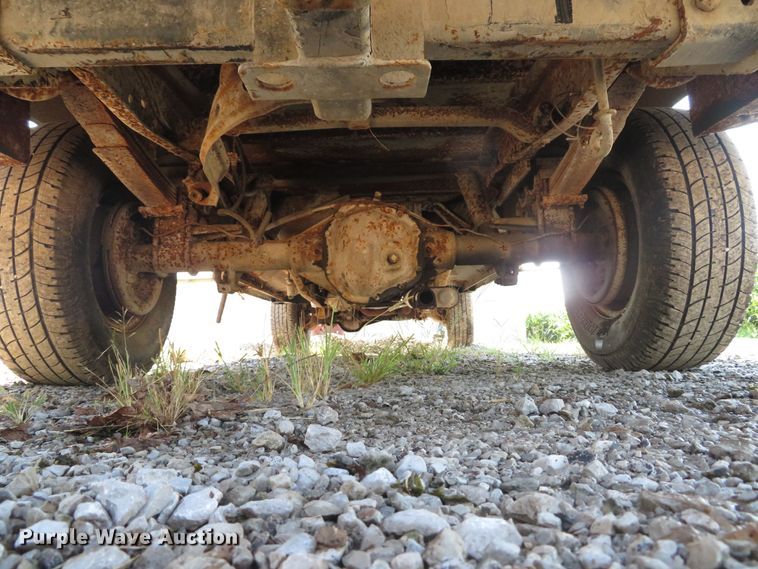 image for item DH1557 1984 Ford F250 Ext. Cab utility bed pickup truck