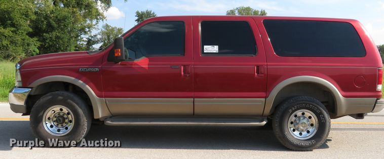 image for item DH1564 2000 Ford Excursion Limited SUV