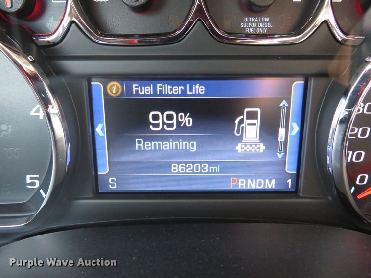 image for item DH1570 2015 Chevrolet Silverado 3500HD LTZ Crew Cab flatbed pickup truck