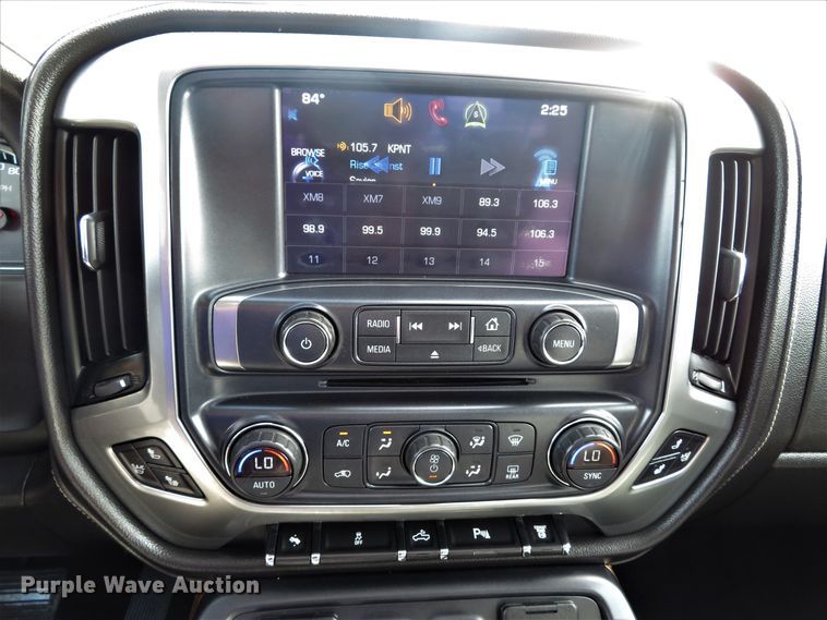 image for item DH1570 2015 Chevrolet Silverado 3500HD LTZ Crew Cab flatbed pickup truck