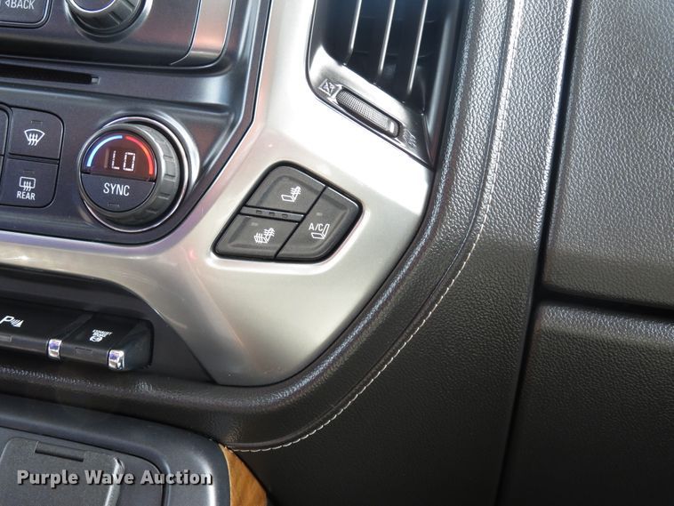 image for item DH1570 2015 Chevrolet Silverado 3500HD LTZ Crew Cab flatbed pickup truck