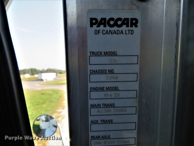 image for item DH1582 2012 Kenworth T270 box truck