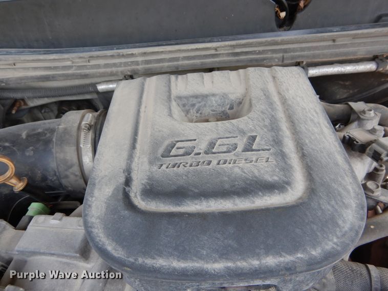 image for item DH2064 2012 GMC Sierra 3500HD flatbed pickup truck