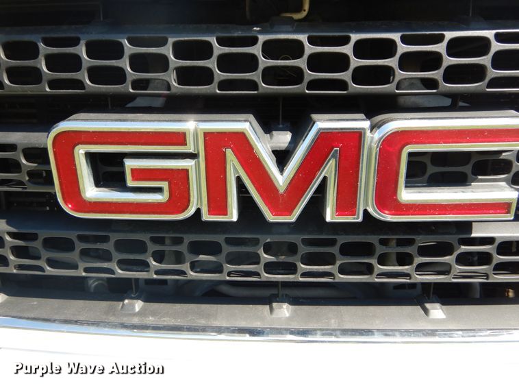 image for item DH2064 2012 GMC Sierra 3500HD flatbed pickup truck