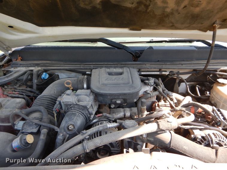 image for item DH2065 2012 GMC Sierra 3500HD flatbed pickup truck