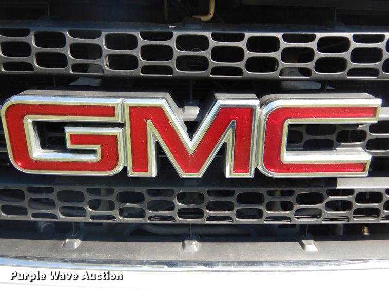 image for item DH2065 2012 GMC Sierra 3500HD flatbed pickup truck