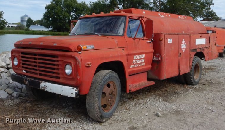 image for item DH2069 1968 Ford fuel truck
