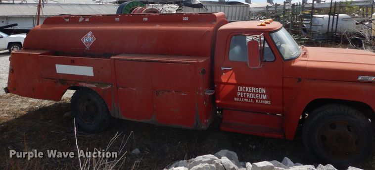 image for item DH2069 1968 Ford fuel truck