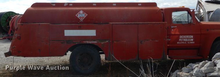 image for item DH2069 1968 Ford fuel truck