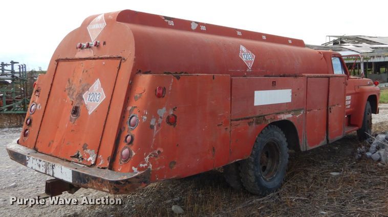 image for item DH2069 1968 Ford fuel truck