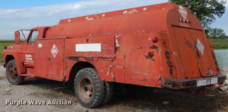 image for item DH2069 1968 Ford fuel truck