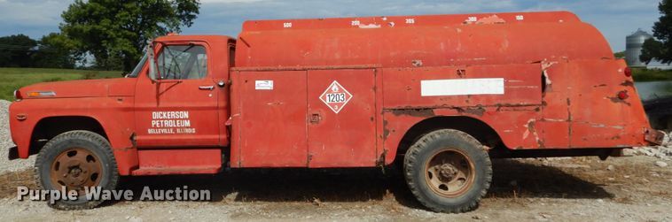 image for item DH2069 1968 Ford fuel truck