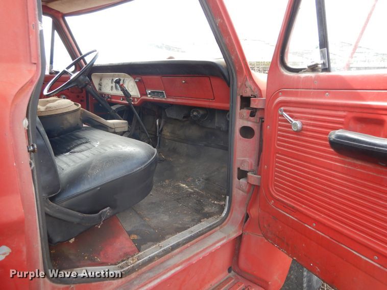 image for item DH2069 1968 Ford fuel truck