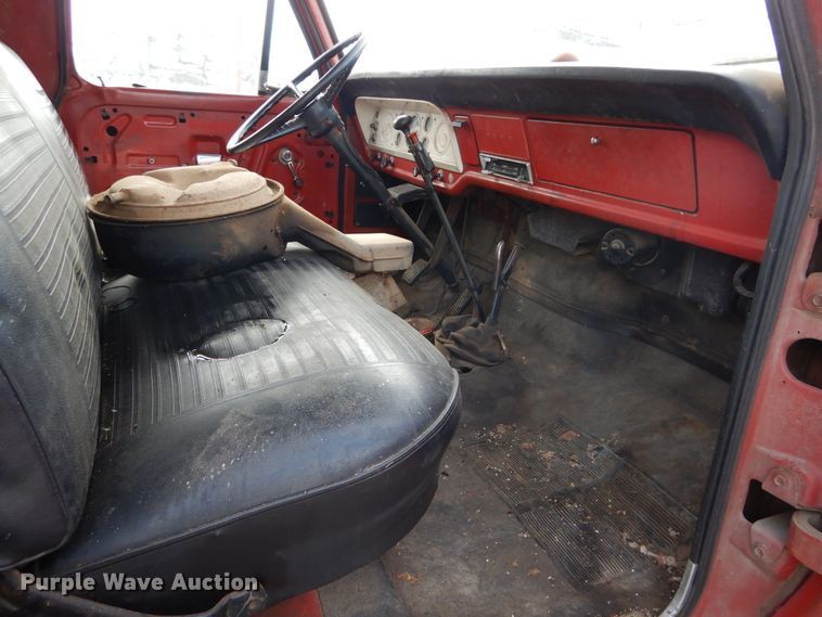 image for item DH2069 1968 Ford fuel truck