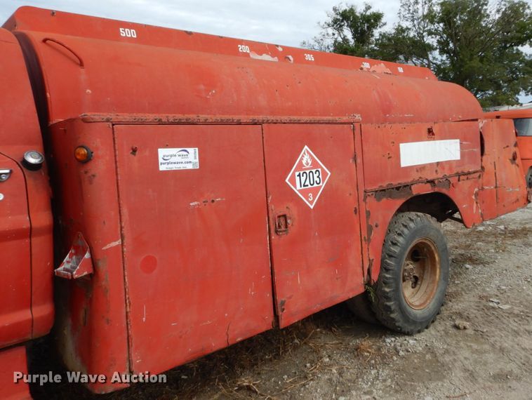 image for item DH2069 1968 Ford fuel truck