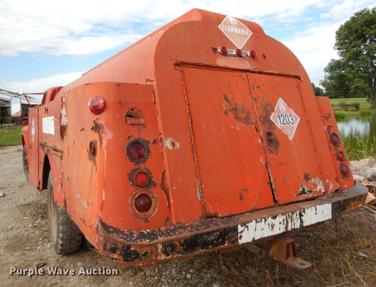 image for item DH2069 1968 Ford fuel truck