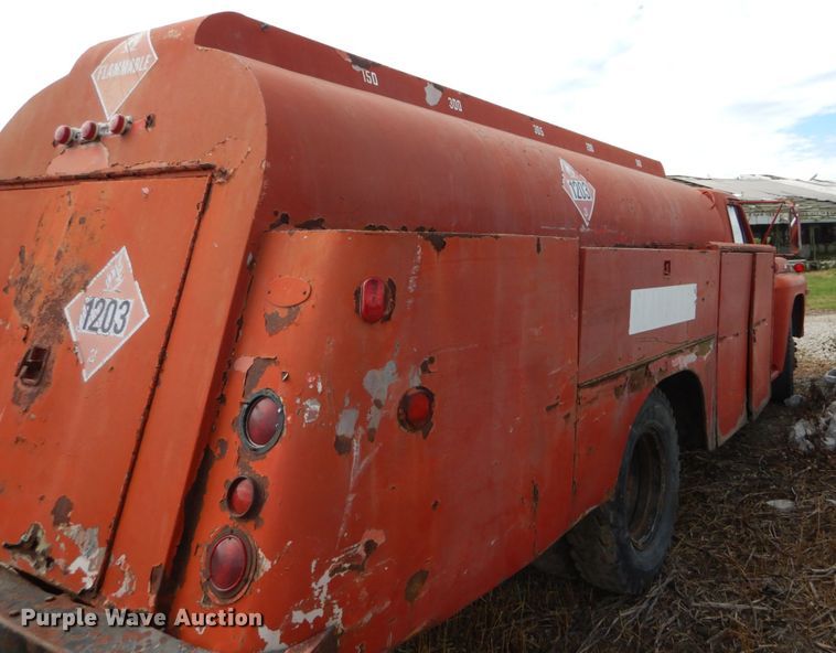 image for item DH2069 1968 Ford fuel truck