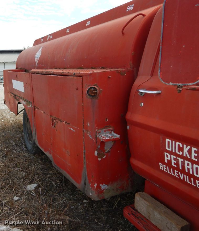 image for item DH2069 1968 Ford fuel truck