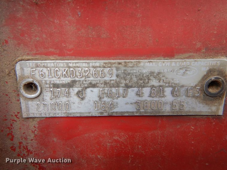 image for item DH2069 1968 Ford fuel truck