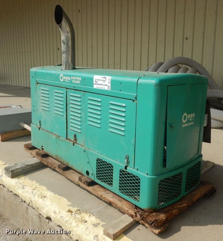 image for item DH2081 1975 Onan Electric Plant 17.5RDJF-4R/16548AA generator