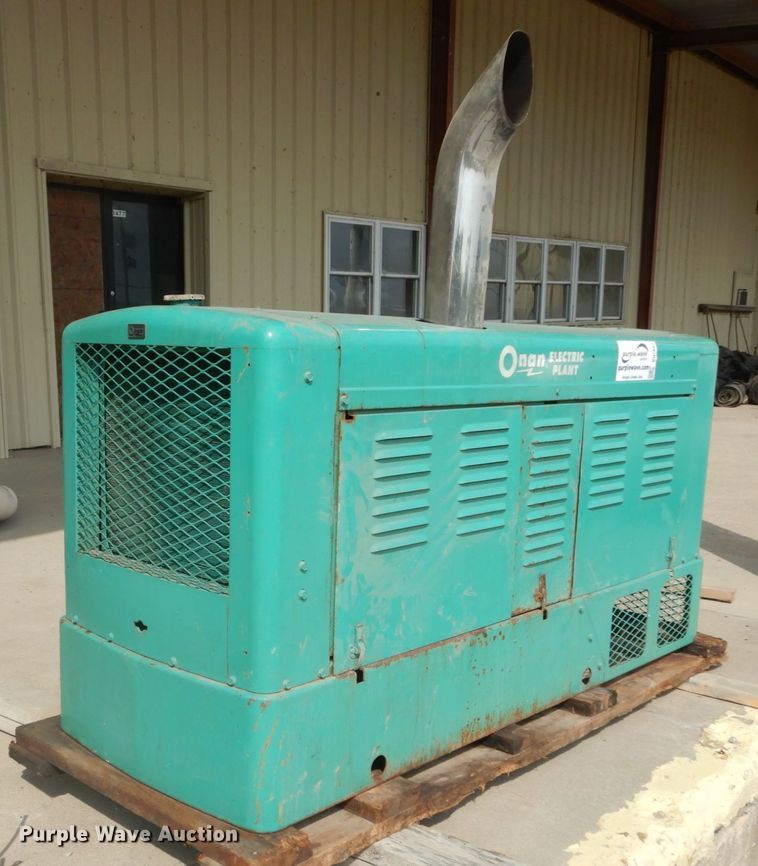 image for item DH2081 1975 Onan Electric Plant 17.5RDJF-4R/16548AA generator