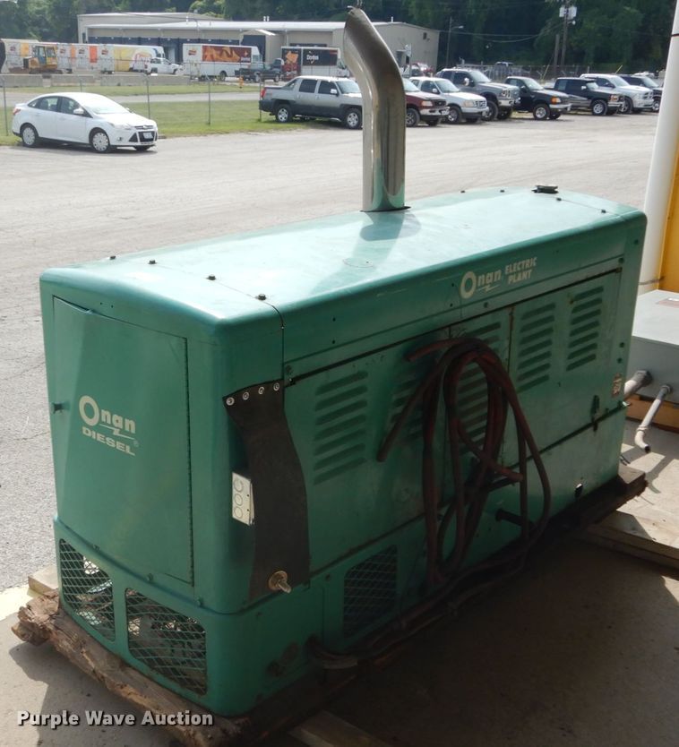 image for item DH2081 1975 Onan Electric Plant 17.5RDJF-4R/16548AA generator