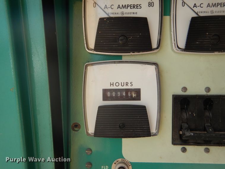 image for item DH2081 1975 Onan Electric Plant 17.5RDJF-4R/16548AA generator