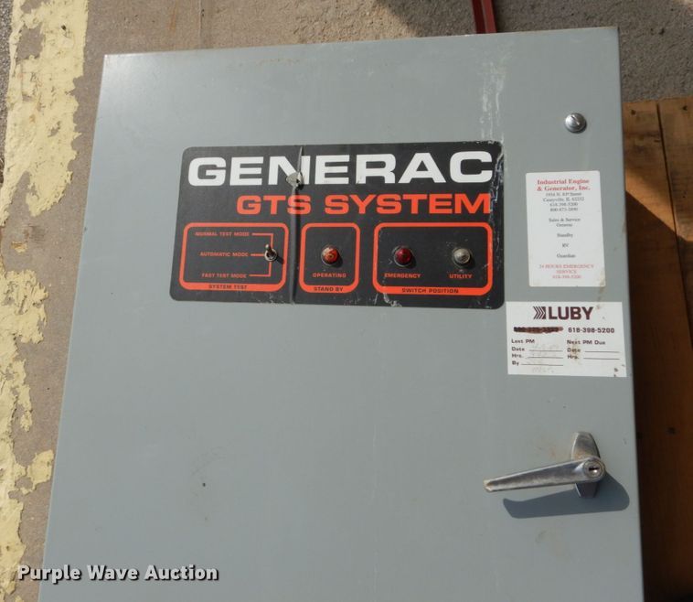 image for item DH2081 1975 Onan Electric Plant 17.5RDJF-4R/16548AA generator