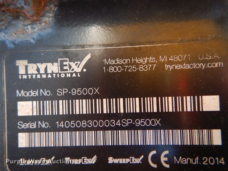 image for item DH2086 Snow Ex Super Max II SP-9500X stainless steel spreader