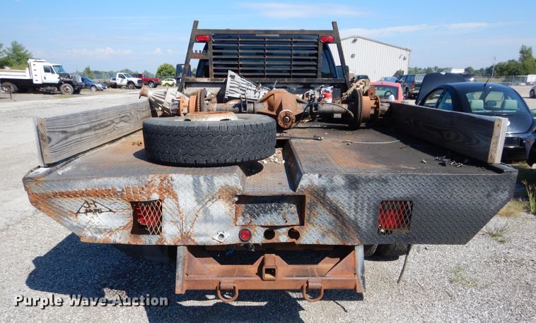 image for item DH2574 2008 Ford F350 Super Duty flatbed pickup truck