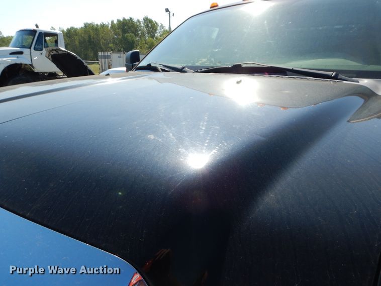 image for item DH2574 2008 Ford F350 Super Duty flatbed pickup truck