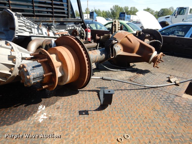 image for item DH2574 2008 Ford F350 Super Duty flatbed pickup truck