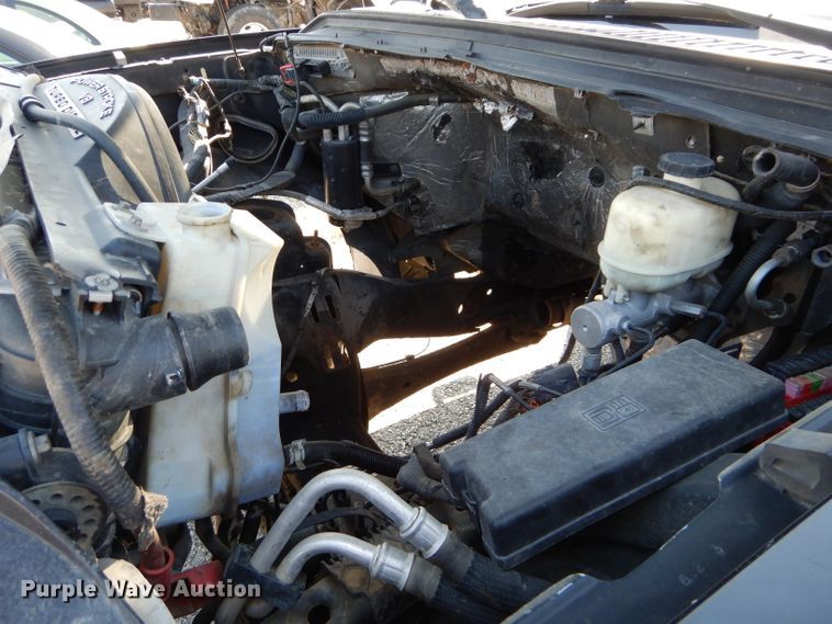 image for item DH2574 2008 Ford F350 Super Duty flatbed pickup truck