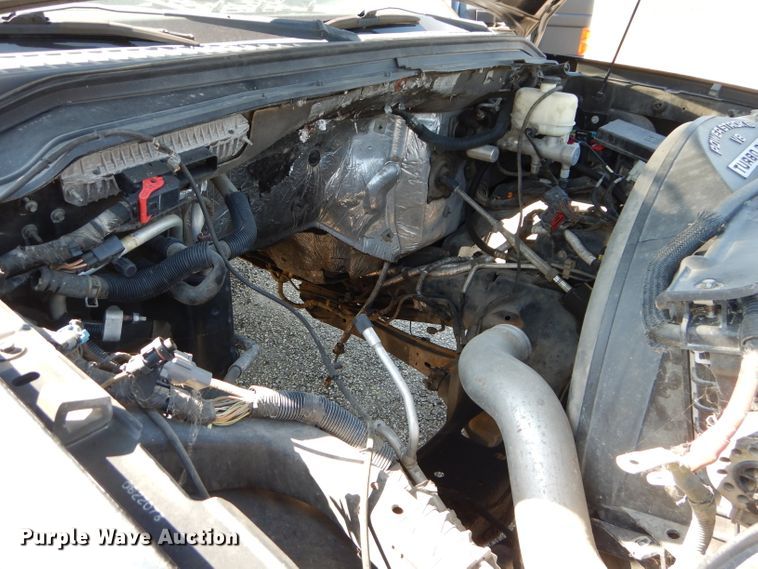 image for item DH2574 2008 Ford F350 Super Duty flatbed pickup truck