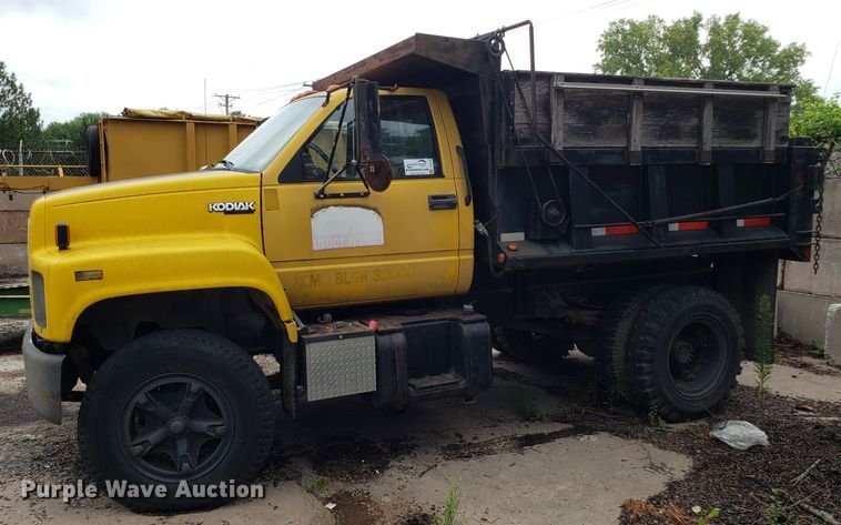 image for item DH2749 1991 Chevrolet Kodiak dump truck