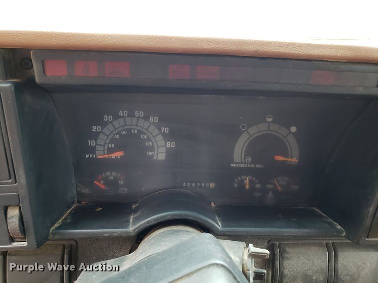 image for item DH2749 1991 Chevrolet Kodiak dump truck