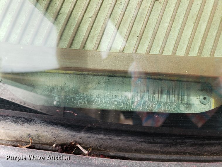 image for item DH2749 1991 Chevrolet Kodiak dump truck