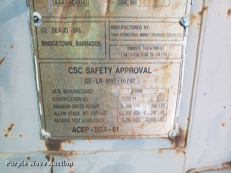 image for item DH2844 Shipping container