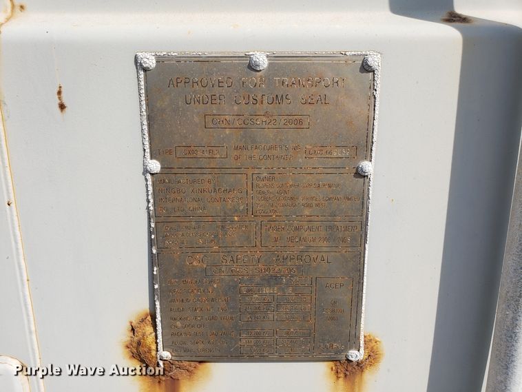 image for item DH2848 Shipping container