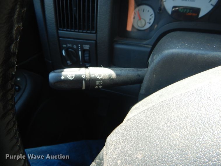 image for item DH6129 2005 Dodge Ram 2500 Quad Cab utility bed pickup truck