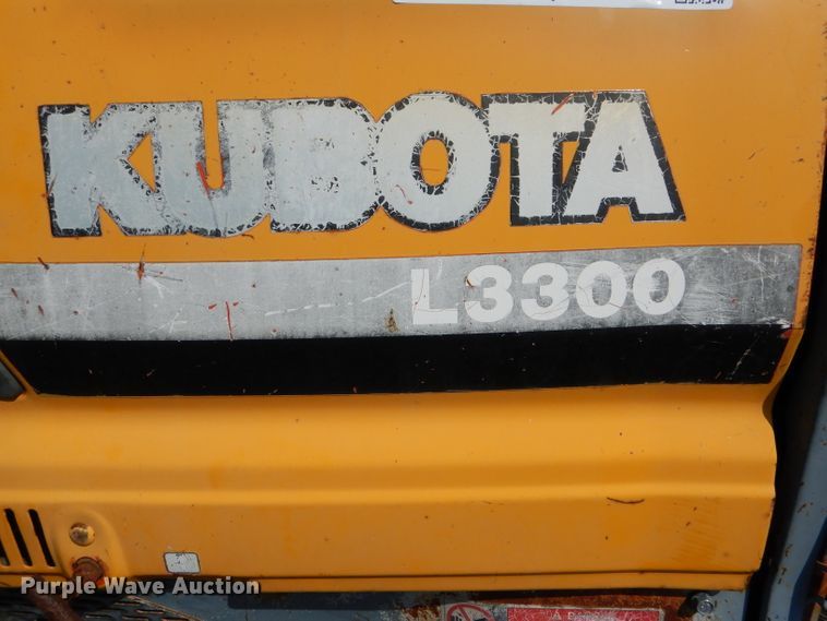 image for item DH6132 Kubota L3300 MFWD tractor