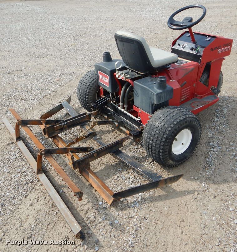 image for item DH6145 Toro Sand Pro 2000 sand rake