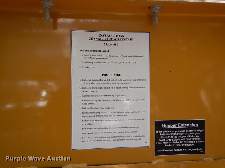 image for item DI1768 2014 Orbit 68B screen