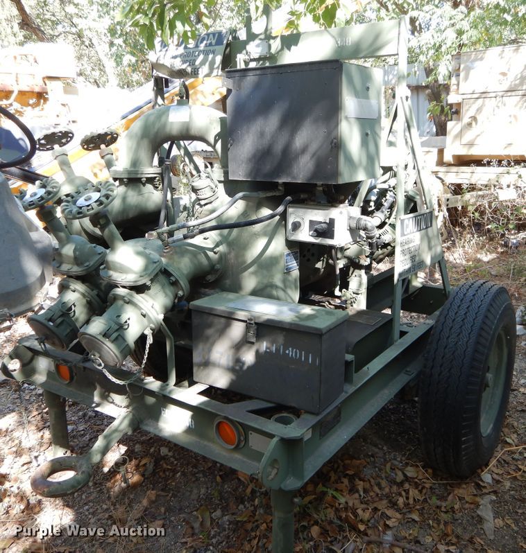 image for item DI1769 2001 Gorman Rupp 04A13 water pump